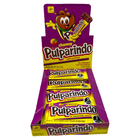 Pulparindo Chamoy Tamarind Candy (20 Count Box)